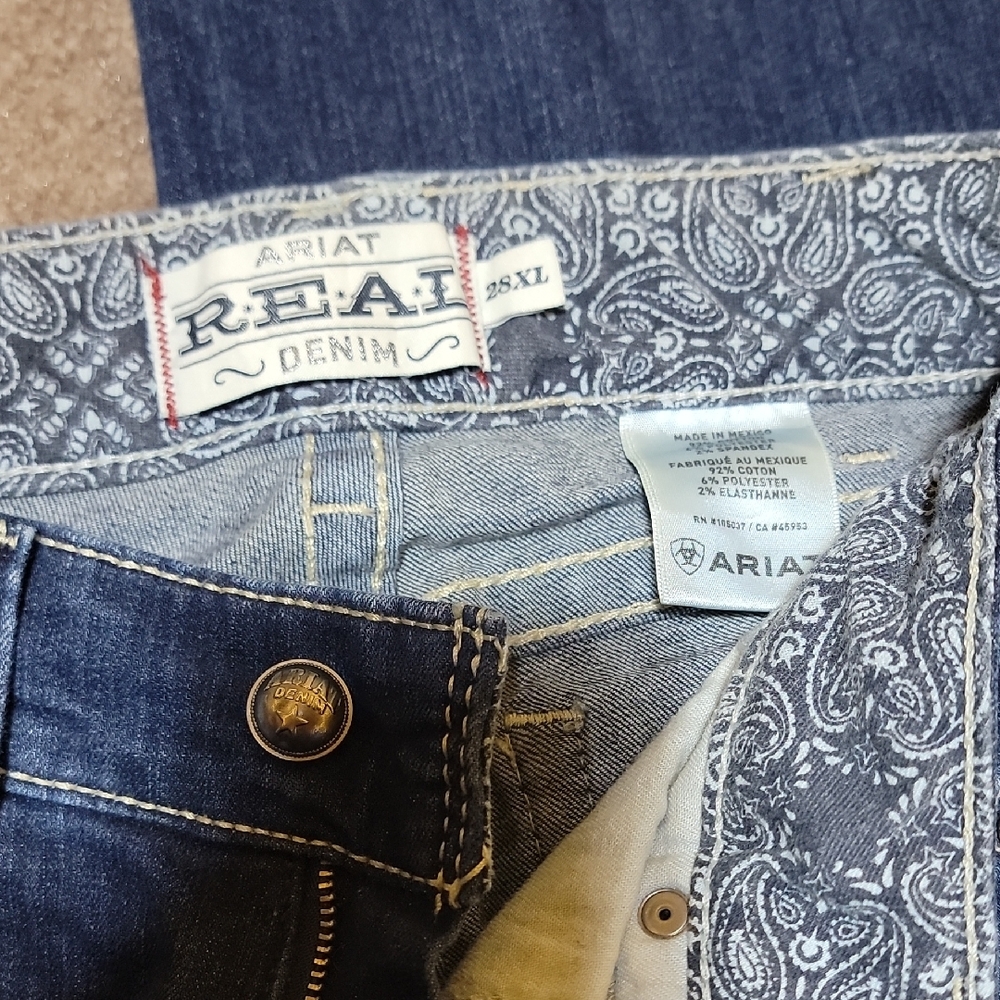 Ariat Women's Blue Denim Jeans